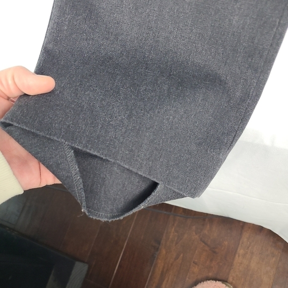 Gap Khakis Tailored Straight Fit Dress Pants. 36/31 Gray Preppy Business Formal - Picture 4 of 10